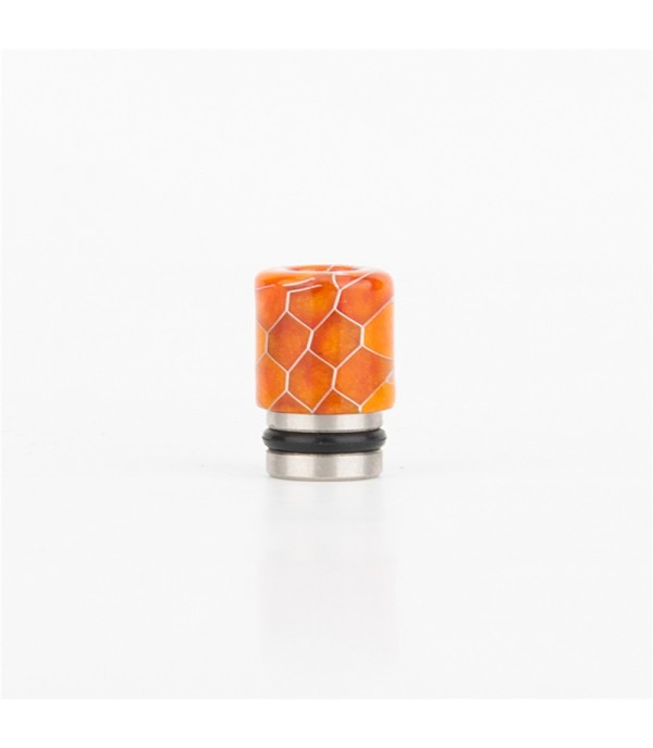 Premium Single Ring 510 Resin Snake Skin Drip Tip