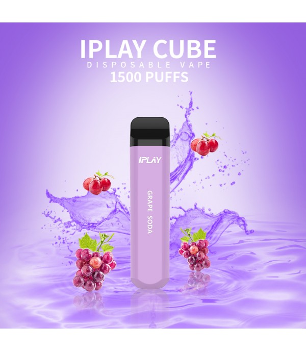 IPLAY Cubes 1500 Puffs Disposable